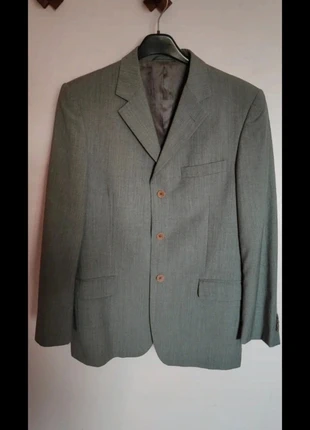 Giacca da uomo grigia 4 stagioni lana merinos extrafine, staat: Heel goed, maat: L, € 11,50, € 12,78 inclusief Kopersbescherming