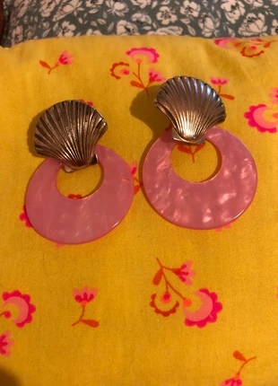 Boucles d’oreilles coquillage rose zara, merk: Zara, staat: Heel goed, € 12,00, € 13,30 inclusief Kopersbescherming