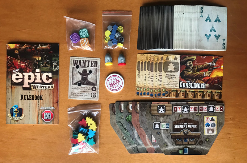 Tiny Epic Western Deluxe edition - Gioco da tavolo - Board game - Kickstarter KS 3