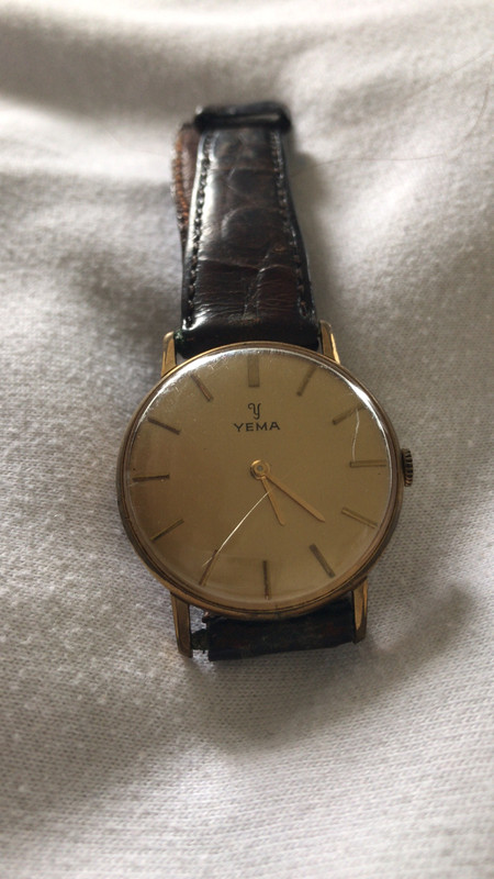 Montre yema or cheap 18k