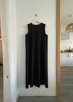 Robe longue noire filament argenté Henza, marque: henza, état: Très bon état, taille: M / 38 / 10, 17,00 €, 18,55 € Protection acheteurs incluse