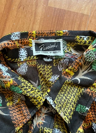 Vintage blouse, merk: Puccini, staat: Heel goed, maat: XS / 34 / 6, € 7,00, € 8,05 inclusief Kopersbescherming