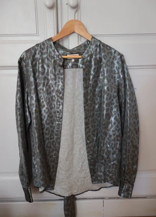 Chemise Paul & Joe léopard brillante, merk: Paul & Joe, staat: Heel goed, maat: M / 38 / 10, € 18,00, € 19,60 inclusief Kopersbescherming