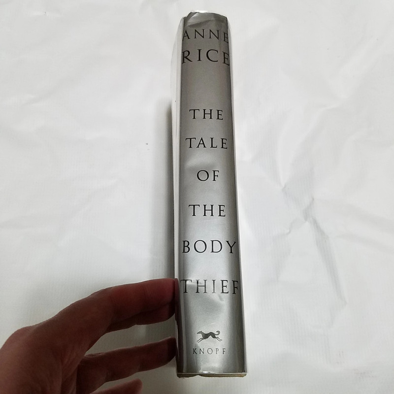 Anne Rice The Tale of the Body Thief 1st Edition 1992 Hard Cover Vampire Chronicles 5