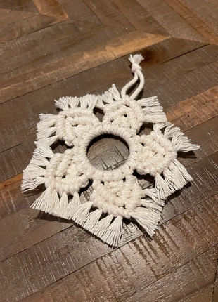 Handmade Macramé Christmas Tree Decoration, brand: NO LABEL, condition: New with tags, £3.00, £3.85 includes Buyer Protection