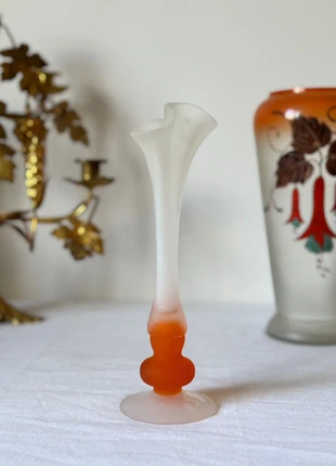 Soliflore pâte de verre orange vintage, marke: Vintage Love, zustand: Sehr gut, 20,00 €, 21,70 € inklusive Vinted-Käuferschutz