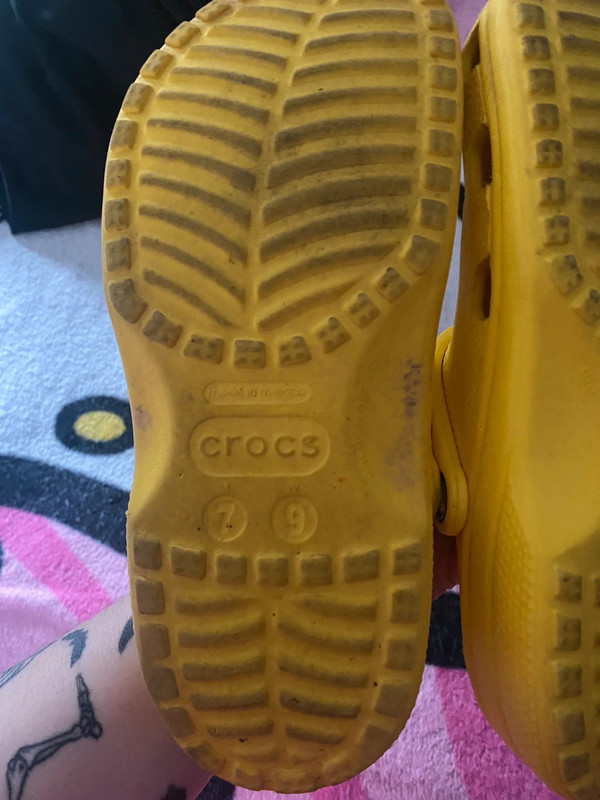 Yellow Crocs 3