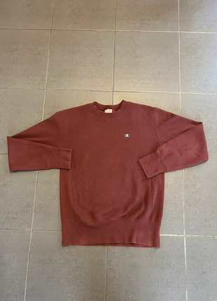 Pulls sweat ras de cou Champion vintage bordeaux corail, marca: Champion, estado: Muy bueno, tamaño: S, 6,60 €, 7,63 € Protección al comprador incluida