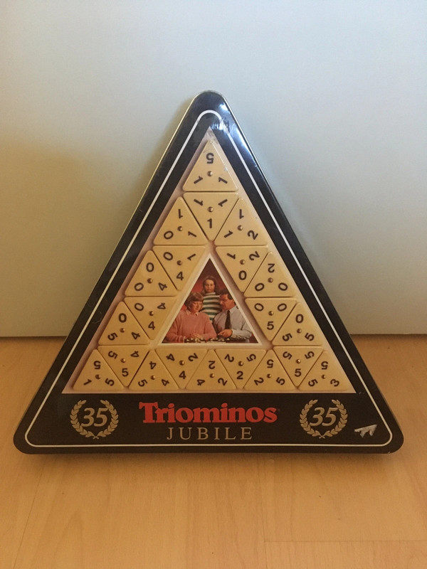 Triominos de Luxe Board Game Used