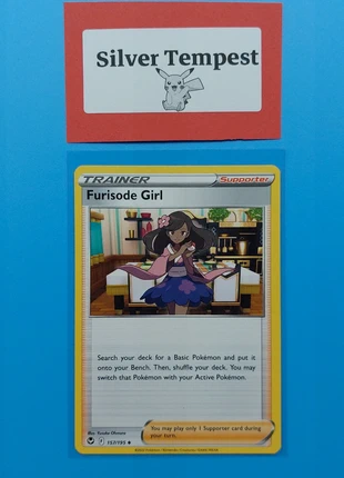 Furisode Girl 157 / 195 Silver Tempest ( English )( Pokemon TCG ), merk: Pokémon, staat: Nieuw zonder prijskaartje, € 1,00, € 1,75 inclusief Kopersbescherming