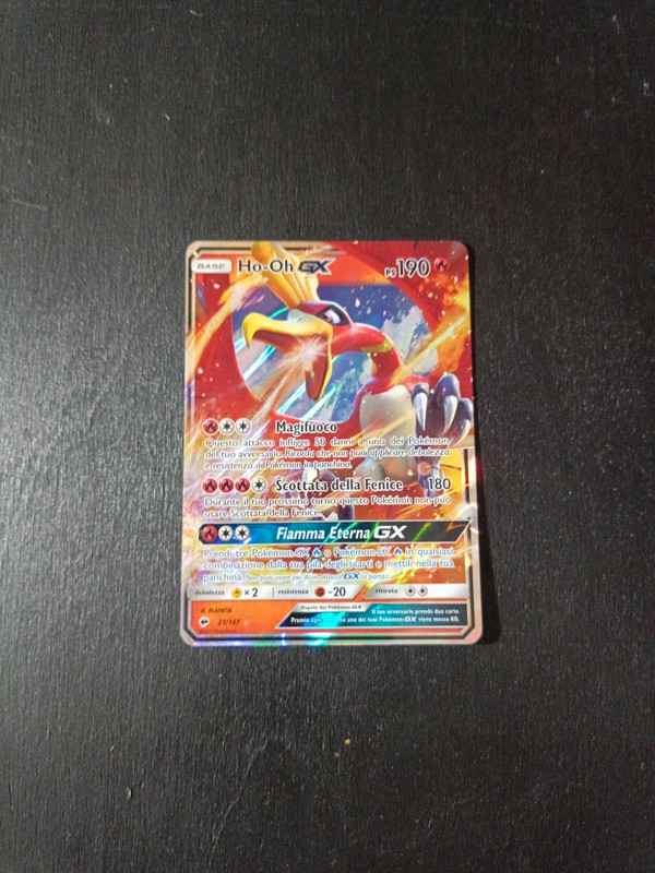 carta pokemon Ho-Oh GX - Vinted