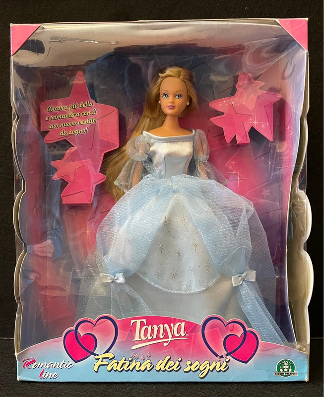 Giochi Preziosi Tanya Fatina dei Sogni Bambola Romantic Line Barbie MISB  Anni '90