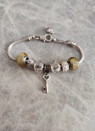 Bracciale con charm, merk: Boutique Parisienne, staat: Heel goed, € 5,50, € 6,48 inclusief Kopersbescherming