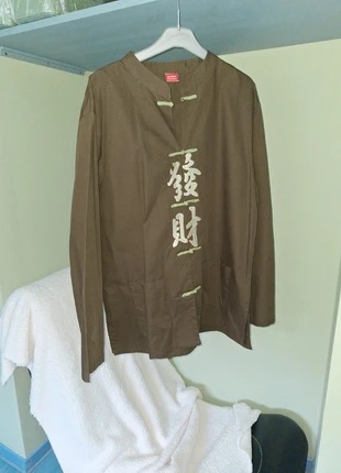 Veste seule Taï Chi kaki TM, état: Neuf sans étiquette, taille: M, 20,00 €, 21,70 € Protection acheteurs incluse