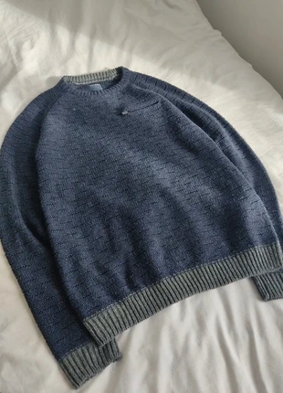 Pull Devred bleu marine à zip et détails gris – Taille L – chaud et élégant, brand: Devred, condition: Very good, size: L, €8.50, €9.63 includes Buyer Protection