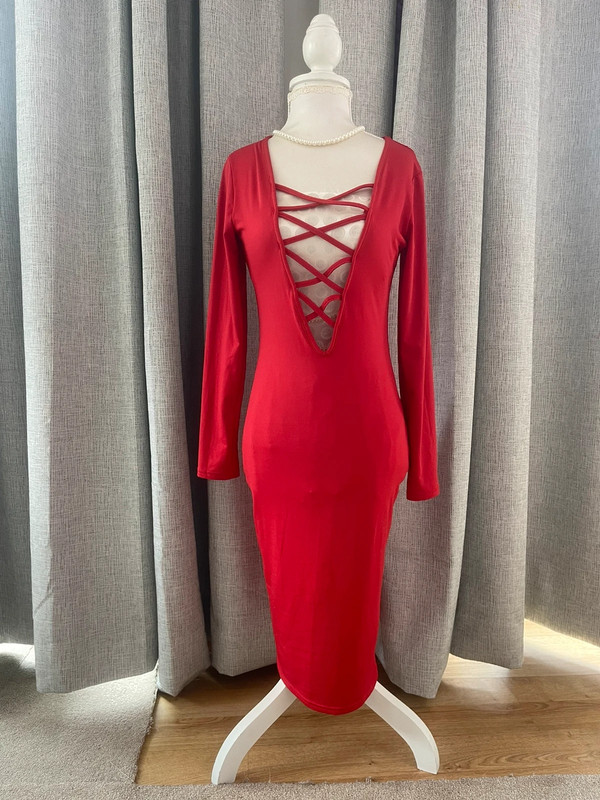 Sexy red party dress sales