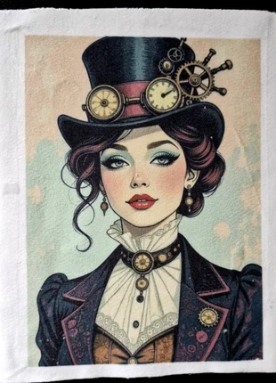 coupon a coudre femme steampunk chic, brand: TISSU, condizioni: Nuovo senza cartellino, €2.00, €2.80 include la Protezione acquisti