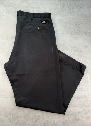 Pantalon chino Dickies 🇺🇸 W38/FR48 noir coupe droite style vintage workwear, brand: Dickies, condition: Very good, size: W38, €12.00, €13.30 includes Buyer Protection