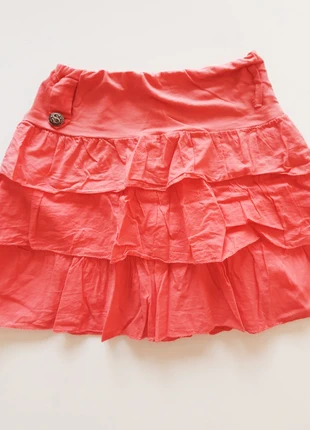 Mini-Jupe Rose été, brand: Jennyfer, condition: Satisfactory, size: S / 36 / 8, €2.50, €3.33 includes Buyer Protection