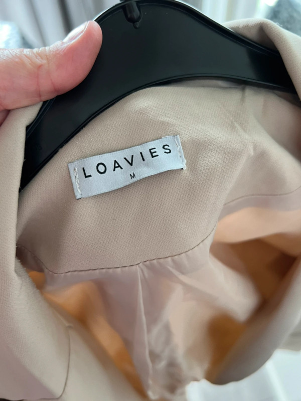 Beige Blazer van Loavies - maat M 4