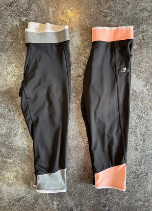 Lot 2 legging 3/4 femme Domyos taille S Set women leggings Lotto leggings donna 2er Damen Leggings, marque: Domyos, état: Très bon état, taille: S / 36 / 8, 9,00 €, 10,15 € Protection acheteurs incluse