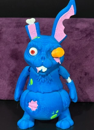 Blue Zombie Undead Bunny Rabbit 3D Printed Fidget Figure, brand: Alternative, condition: Very good, size: One size, £7.99, £8.93 includes Buyer Protection Pro