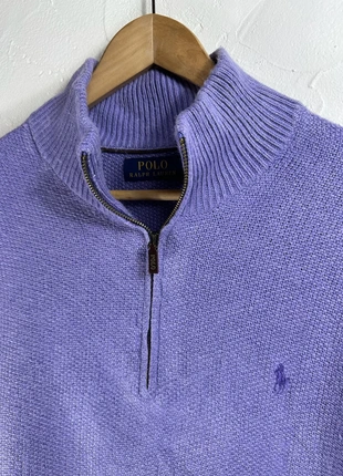 Sweat Pull Zippé Ralph Lauren, marque: Ralph Lauren, état: Très bon état, taille: L, 55,00 €, 58,45 € Protection acheteurs (Pro) incluse