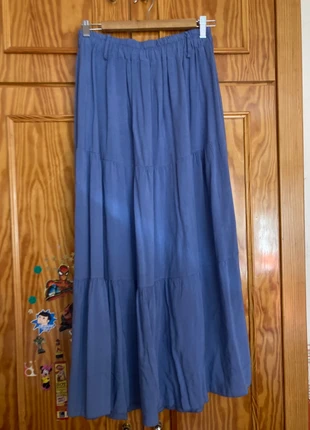 falda larga azul, marque: Local, état: Neuf sans étiquette, taille: M / 38 / 10, 8,00 €, 9,10 € Protection acheteurs incluse