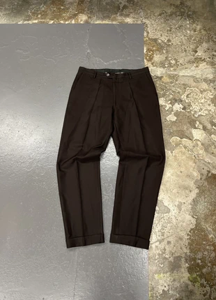 Pantalon de costume italien à pinces marron Vintage, marca: Vintage Dressing, estado: Muito bom, tamanho: M, €29.00, €31.15 inclui Proteção do Comprador Pro