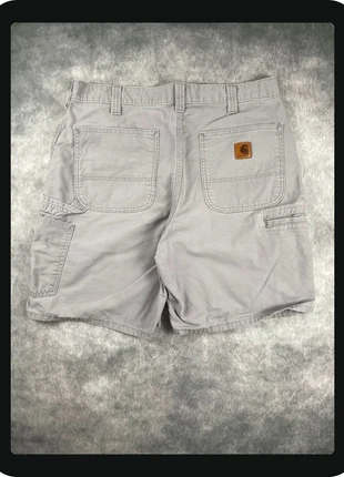 Short Carhartt Homme Gris – Taille M – Confort & Style Décontracté, marke: Carhartt, zustand: Sehr gut, größe: M, 35,00 €, 37,45 € inklusive Vinted-Käuferschutz