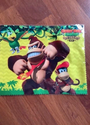 Serviette chiffon microfibre lunettes donkey kong country returns hd nintendo switch, brand: Nintendo, condition: New with tags, €8.00, €9.10 includes Buyer Protection