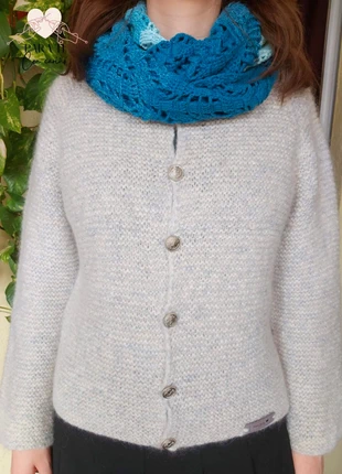 Cardigan/chaqueta tejido a mano, marca: Mano, estado: Novo sem etiquetas, tamanho: S / 36 / 8, €48.00, €51.10 inclui Proteção do Comprador