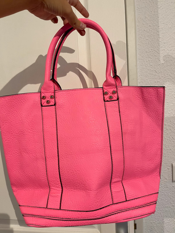 Sac a sale main fluo