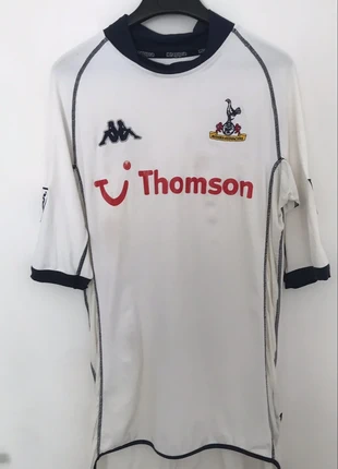 Tottenham hotspurs home football shirt 2002 2004 kappa official jersey redknapp, merk: Kappa, staat: Veelgebruikt, maat: L, € 95,00, € 100,45 inclusief Kopersbescherming