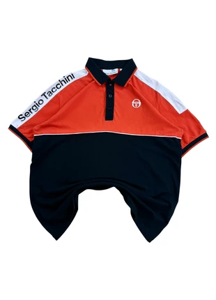 Polo Vintage Sergio Tacchini Noir Orange M, brand: Sergio Tacchini, condizioni: Ottime, taglia: M, €15.00, €16.45 include la Protezione acquisti Pro