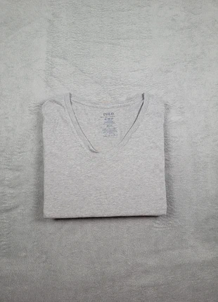T-shirt Ralph Lauren Gris Taille XXL Classic Fit Homme Logo Brodé En Bas Très Bon État #39, brand: Ralph Lauren, condition: Very good, size: XXL, €7.99, €9.09 includes Buyer Protection