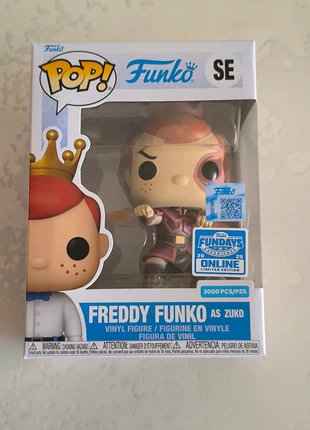 Funko Pop! Freddy Funko as Zuko 3000PCS, brand: Funko, condition: Good, size: Preemie, up to 44cm, €16.00, €17.50 includes Buyer Protection