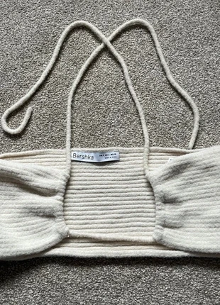 Beige Festival Top, brand: Bershka, condition: Very good, size: S / 36 / 8, €5.00, €5.95 includes Buyer Protection