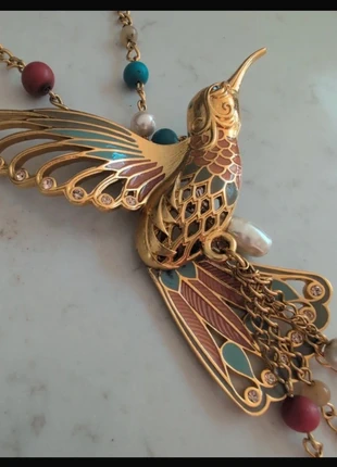Amazing vintage main line Matthew Williamson hummingbird necklace, brand: Matthew Williamson, condition: Very good, £32.00, £34.30 includes Buyer Protection