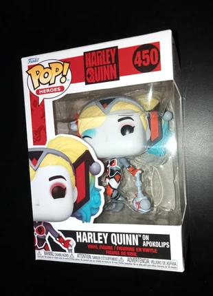 Pop! Heroes Harley Quinn on apokolips 450 new sealed vinyl figure, brand: Funko Pop, condition: New without tags, size: One size, €9.99, €11.19 includes Buyer Protection