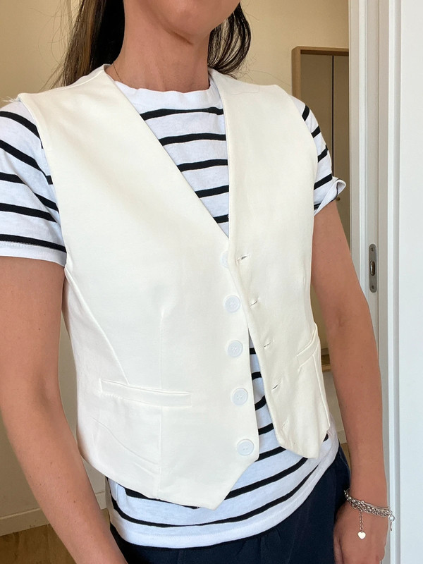 Gilet donna bianco panna | Vinted