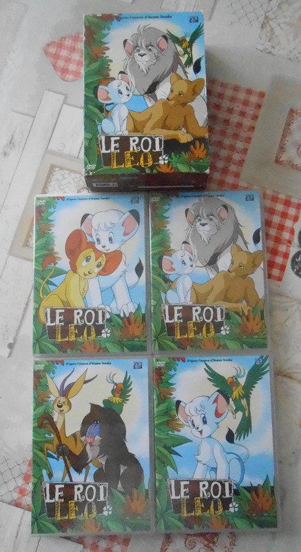 coffret dvd vintage le roi léo 26 épisodes ozuma tezuka dessin animé 2