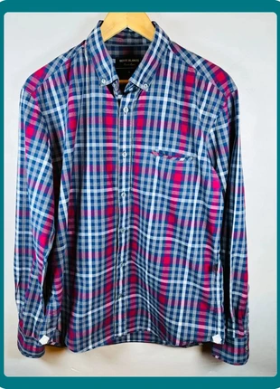 Belle chemise Serge Blanco Première Ligne à carreaux multicolores, brand: Serge Blanco, condition: Very good, size: XL, €14.00, €15.40 includes Buyer Protection