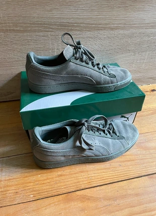 baskets puma grises en suède, marke: Puma, zustand: Sehr gut, größe: 38, 13,00 €, 14,35 € inklusive Vinted-Käuferschutz