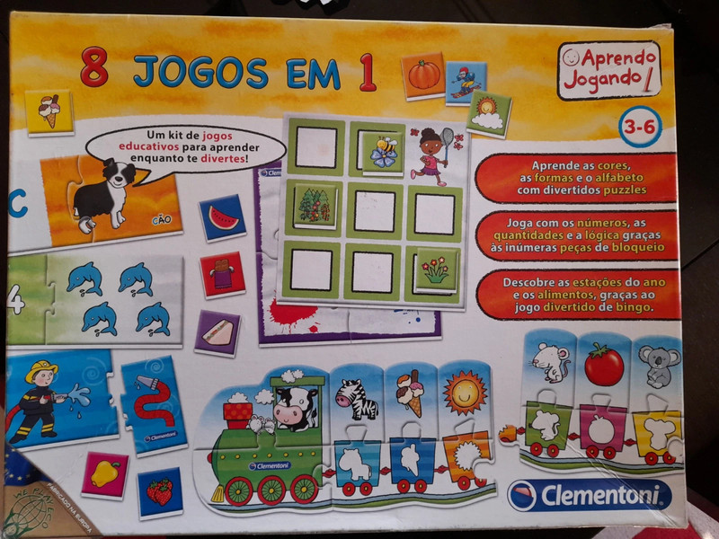 Jogo Educativo - Alfabeto - Clementoni