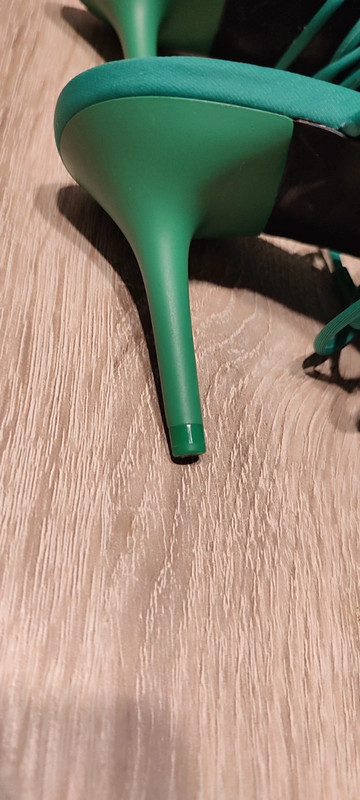Zielone Szpilki Zara 5