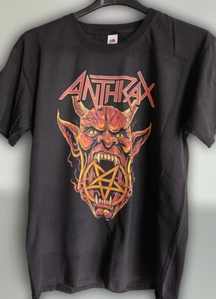 T-shirt nera | Anthrax, marque: nobrand, état: Très bon état, taille: M, 13,00 €, 14,35 € Protection acheteurs (Pro) incluse