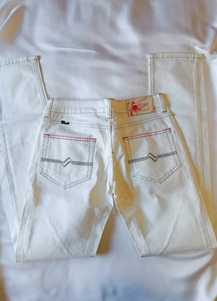 Donna, jeans bianchi skinny vita bassa vintage S woman's white jeans, marke: Vintage Dressing, zustand: Neu, mit Etikett, größe: S / 36 / 8, 15,00 €, 16,45 € inklusive Vinted-Käuferschutz