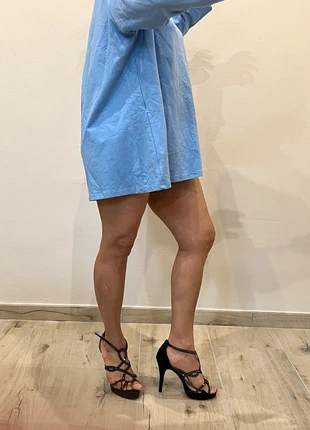 T-shirt over size maniche lunghe blusa estiva donna mini abito sexy abito vestito, condizioni: Nuovo con cartellino, taglia: Altro, €10.00, €11.20 include la Protezione acquisti