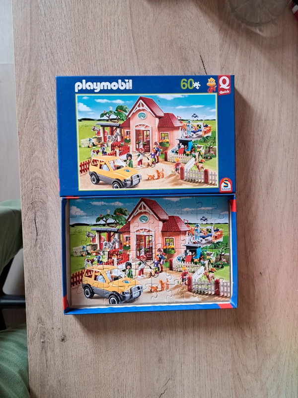 Puzzle playmobil